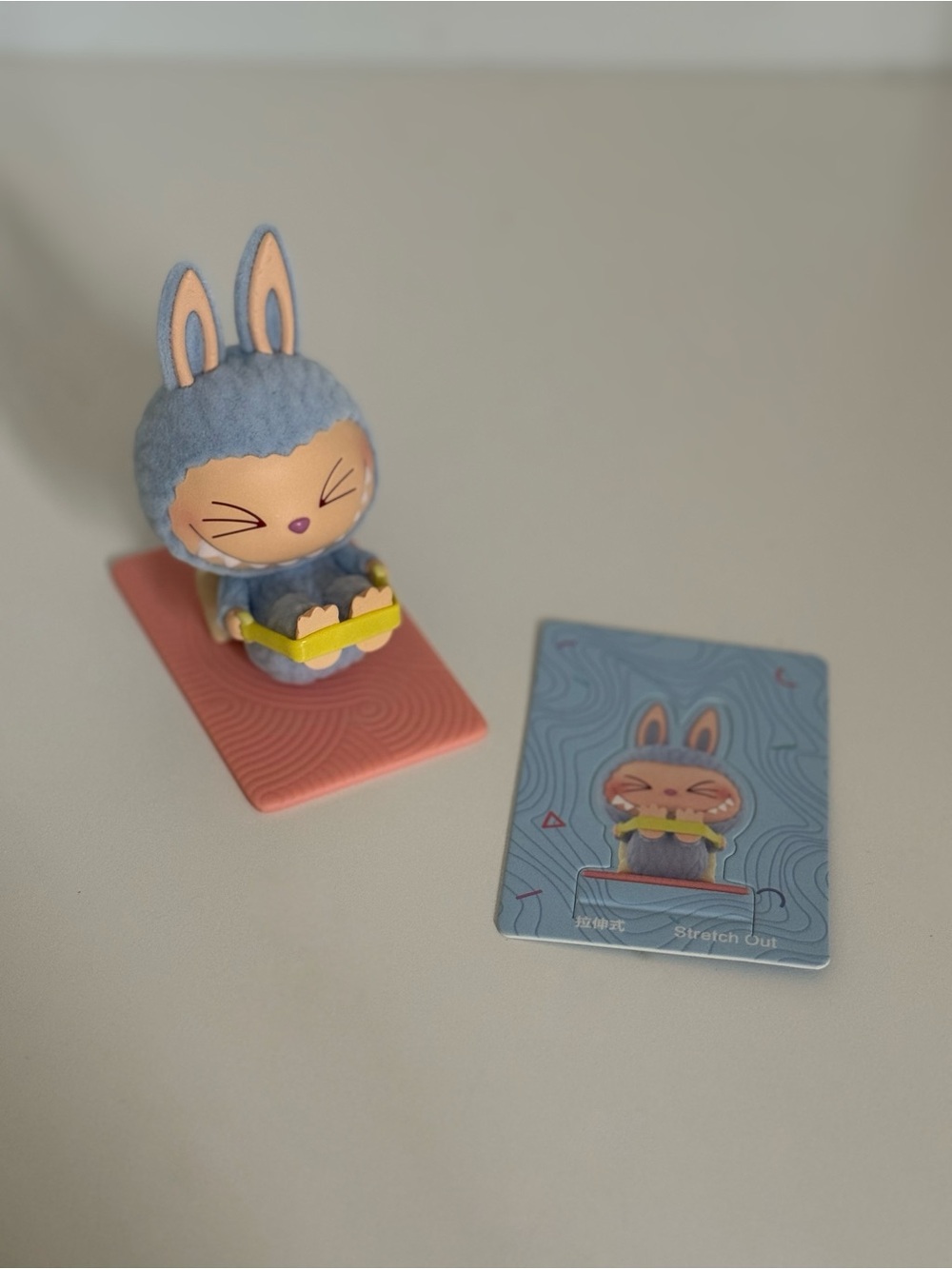 Authentic • Labubu: Lazy Yoga Series “Stretch Out” • The Monsters Figurine